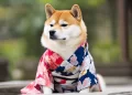 Dogs In Japan Are Wearing Kimonos And Receiving Blessings In Place Of Children