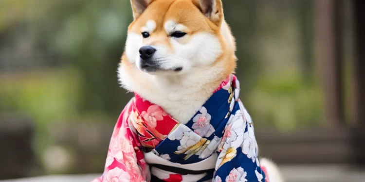 Dogs In Japan Are Wearing Kimonos And Receiving Blessings In Place Of Children